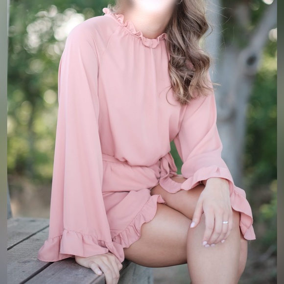 GIANNI BINI Pink Romper - Picture 3 of 3